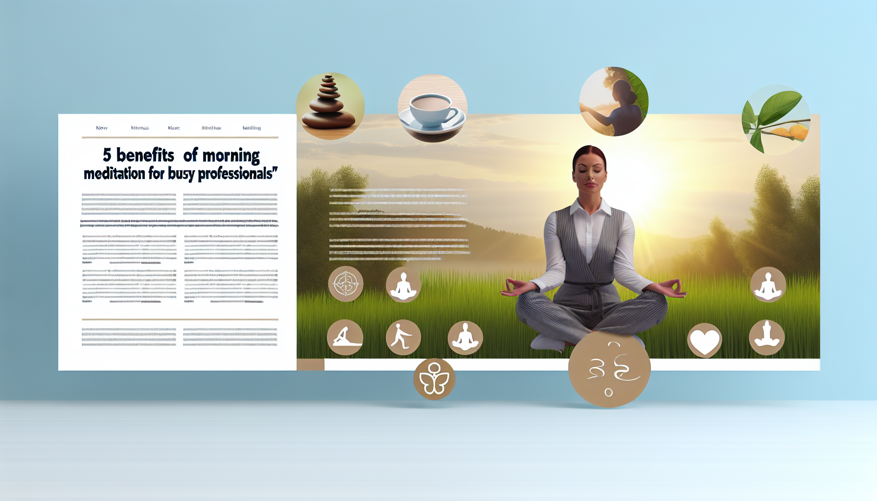 5 Benefits of Morning Meditation for Busy Professionals